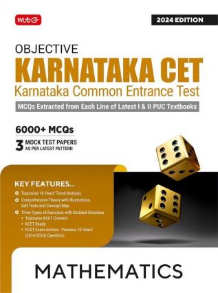 MTG Objective Karnataka CET Mathematics