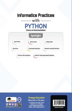 Information Practices With Python for Class 11