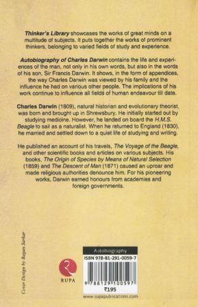 AUTOBIOGRAPHY OF CHARLES DARWIN