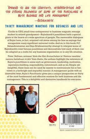 Rajini'S Punchtantra: Business And Life Management The Rajinikanth Way