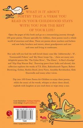 100 GREAT POEMS FOR CHILDREN