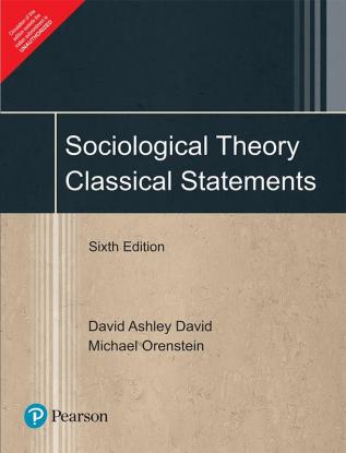 Sociological Theory Classical Statement