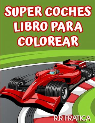 Super coches libro de colorear