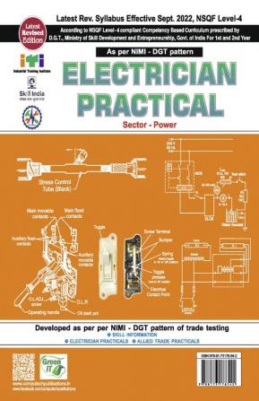 Electrician Practical (Nsqf - 5 Syll.) 1st & 2nd Yr.