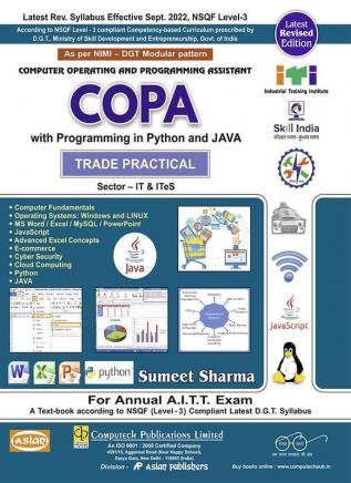 COPA  With  Programming in Python & JAVA. Trade Practical Sector - IT & ITeS (NSQF-3 SYLL.)