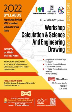 Electrician Workshop Calculation & Science And Engineering Drawing (NSQF 1st & 2nd Year)