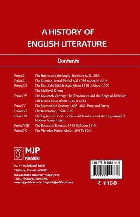 A History of English Literature