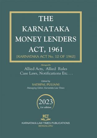 The Karnataka Money Lenders Act1961(2023)