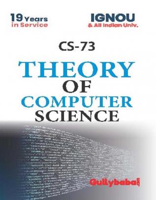 CS-73 Theory Of Computer Science