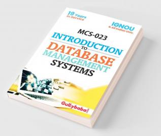 MCS-023  Introduction To Database Management Systems