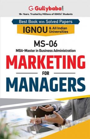 MS-06 Marketing for Managers