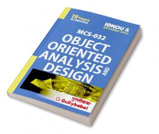 MCS-032 Object Oriented Analysis And Design