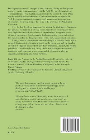 The New Development Economics: After the Washington Consensus