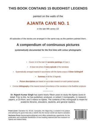 Ajanta Cave No. 1: Documented According to the Ajanta Corpus of Dieter Schlingloff (Photographic Compendium Ajanta Narrative Painting)