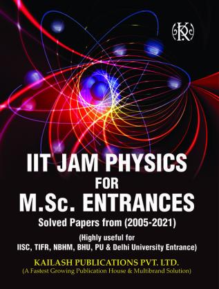 IIT JAM Physics Solved Papers For M.Sc. Entrance: 2005-2021 Unknown Binding – 1