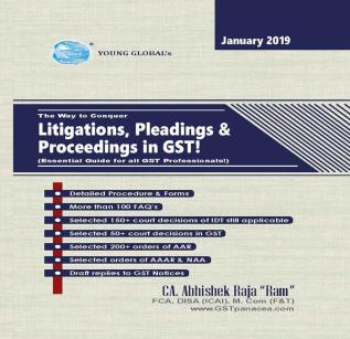 Litigation Pleadings & Proceedings in GST