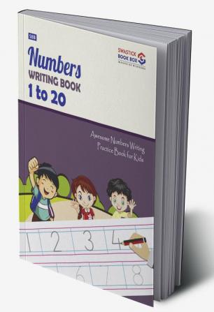 SBB Number Writing Book 1-to-20