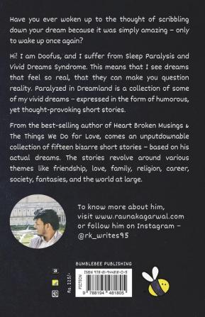 Paralyzed in Dreamland: A Collection of Dreams