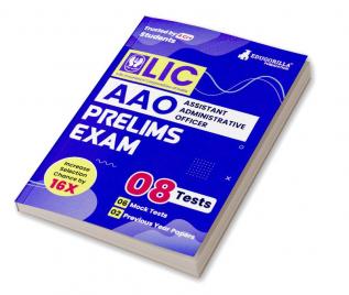 LIC AAO Assistant Administrative Officer Prelims Exam 2023 (English Edition) - 6 Full Length Mock Tests and 2 Previous Year Papers with Free Access to Online Tests