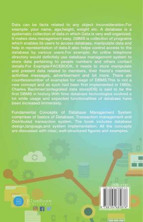 Fundamental Concepts of Database Management System