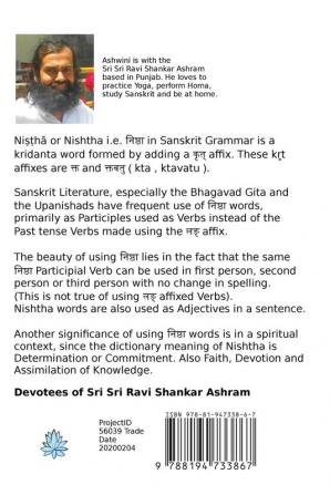 Sanskrit Past Participles Nishtha