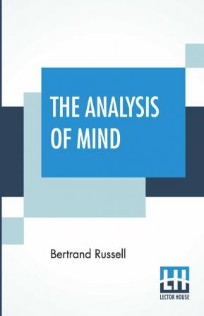 The Analysis Of Mind