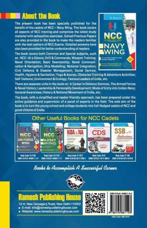 NCC Navy Wing (Covers Both Common & Special Subjects)
