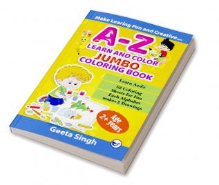 A-Z JUMBO Colouring Book