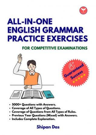 All in One English Grammar Practice Exercises for Competitive Examinations