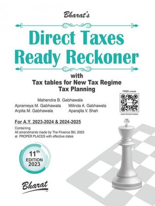 Direct Taxes Ready Reckoner