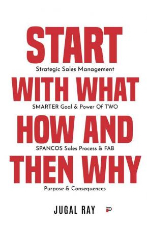 Start Strategic Sales Management With What Smarter Goal & Power of TWO How and SPANCOS Sales Process & FAB Then Why Purpose & Consequences