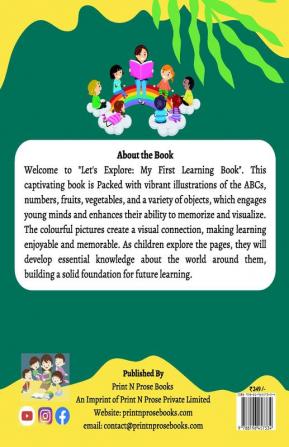 Let's Explore: My First Learning Book