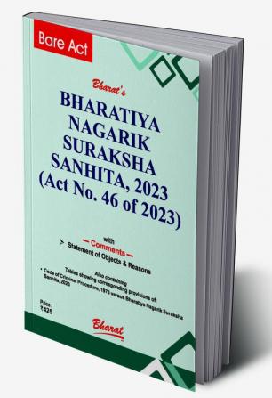 BHARATIYA NAGARIK SURAKSHA SANHITA 2023 (Act No. 46 of 2023)