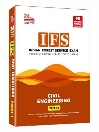 IFS Solved Papers (2000-2023) : Civil Engineering Paper I