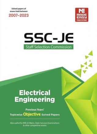 SSC JE : Electrical Engineering 2024 : Previous Years Objective Solved Papers