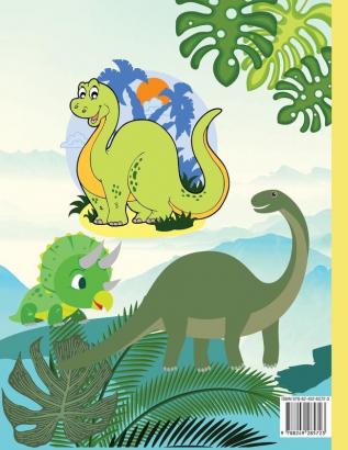 Dinosaurs Coloring And Activity Book For Kids: Amazing Dinosaurs Activities Book Including Coloring Dot-to-Dots & Spot the Difference for Boys and ... Facts about Dinosaurs / Great Gift for Kids