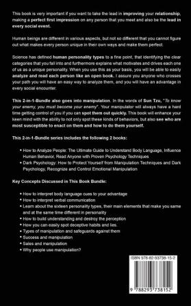 How to Analyze People: 2 Books in 1 - Guide to Reading Anyone with Psychology Techniques Including Dark Psychology and Manipulation
