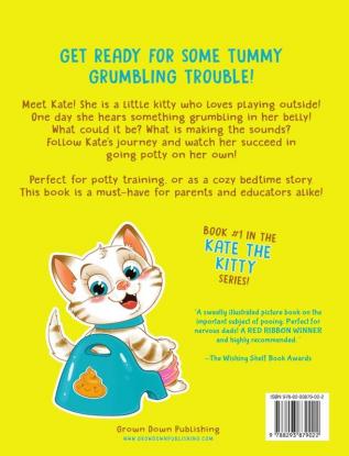 Kate the Kitty Goes Potty: Fun Rhyming Picture Book for Toddlers. Step-by-Step Guided Potty Training Story Girls Age 2 3 4 (Kate the Kitty Series Book 1)