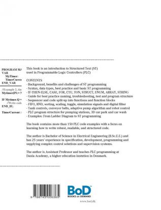 PLC Controls with Structured Text (ST) V3 Monochrome: IEC 61131-3 and best practice ST programming