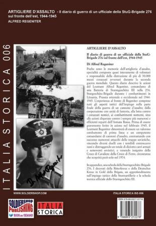 Artigliere d'assalto: Il diario di guerra di un ufficiale della STUG-BRIGADE 276 sul fronte dell'Est 1944-1945 (Italia Storica)