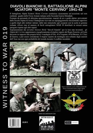 Diavoli bianchi! Il battaglione Alpini Sciatori Monte Cervino 1941-1943 (Witness to War)