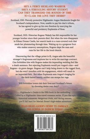 Highlander's Desire: A Scottish Historical Time Travel Romance: 5 (Called by a Highlander)