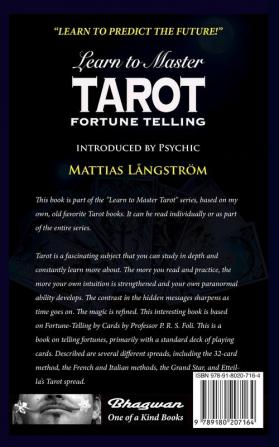 Learn to Master Tarot - Volume Four Fortune Telling: BRAND NEW! Introduced by Psychic Mattias Långström