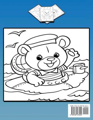 Bear Coloring Book: Activity Book for Kids