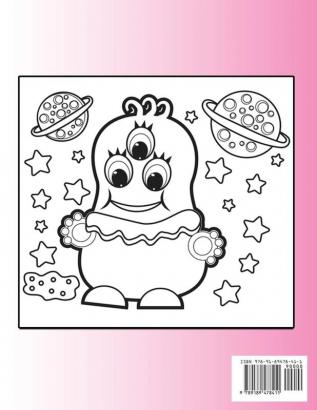 Monster Coloring Book: Activity Book for Kids