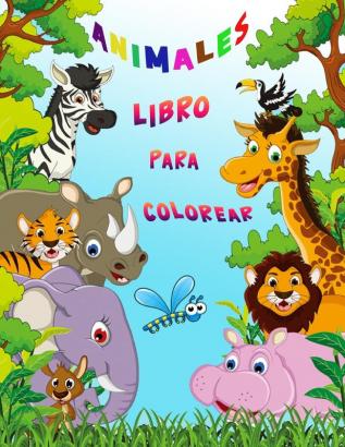 Animales Libro para Colorear: Libro de actividades para niños