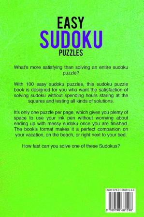 Easy Sudoku Puzzles