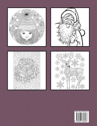 Nostalgic Chrismas Coloring Book