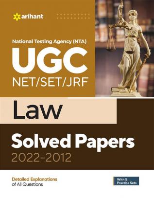 NTA UGC NET/SET/JRF Law Solved Papers 2022-2012