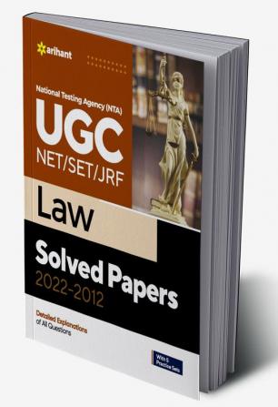 NTA UGC NET/SET/JRF Law Solved Papers 2022-2012